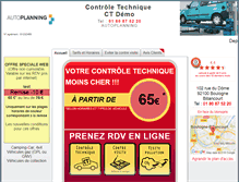 Tablet Screenshot of demo.auto-planning.fr